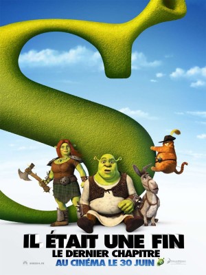 Affiche de Shrek 4, Il était une fin: l'ogre vert de retour sur les écrans pour la dernière fois?