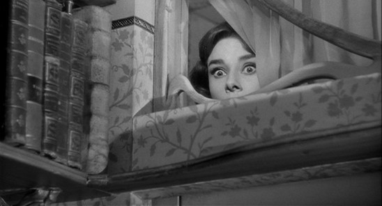Audrey Hepburn dans Ariane de Billy Wilder (1957).