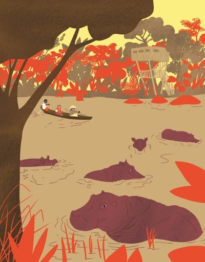 image illustration la mare aux crocos