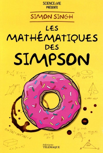 image couverture les mathématiques des simpson simon singh éditions télémaque