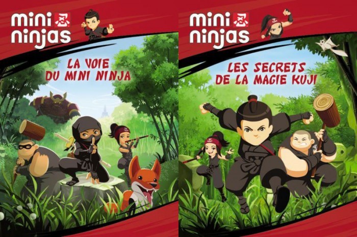 image concours mini ninjas dvd volume 1 volume 2 tf1 vidéo