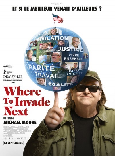 image affiche where to invade next michael moore