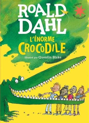 image couverture l'énorme crocodile roald dahl gallimard jeunesse