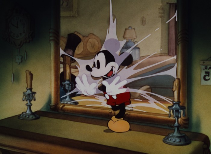 image disney mickey mouse thru the mirror