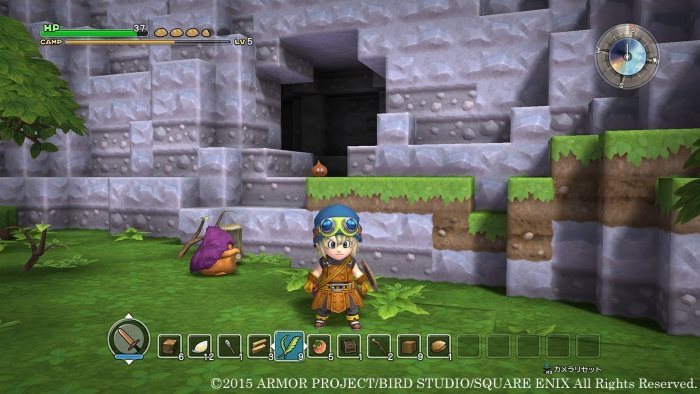image jeu dragon quest builders
