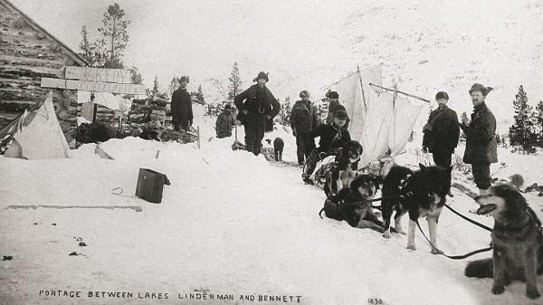 image photo archive prospecteurs et chiens yukon les vies de jack london éditions de la martinière