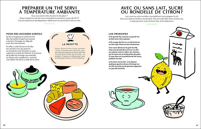 image pages 26-27 tea sommelier françois-xavier delmas mathias minet éditions du chêne