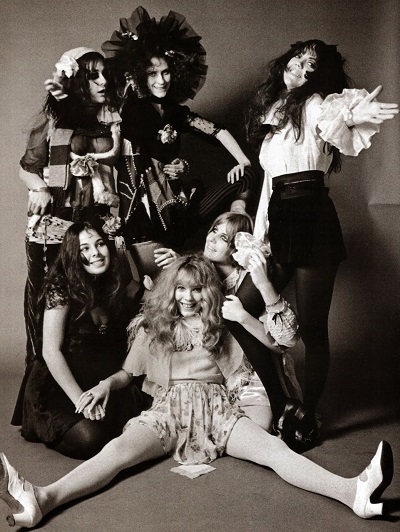 image pamela des barres girls band gto's 1968