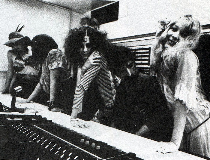 image pamela des barres gto's frank zappa en studio d'enregistrement