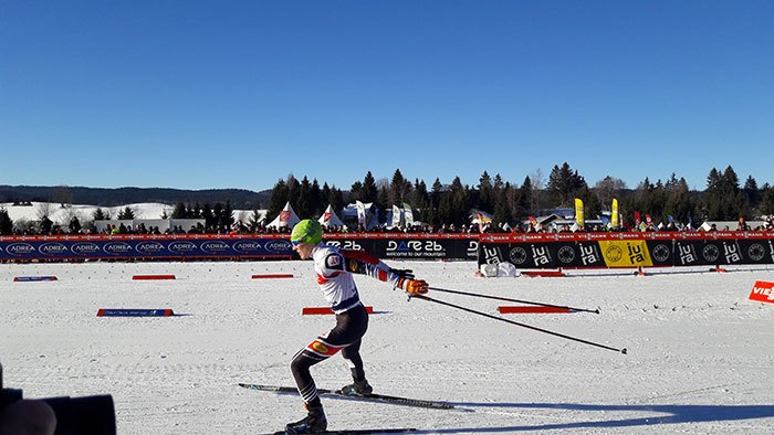 image épreuve ski de fond coupe du monde de combiné nordique 2017 chaux neuve