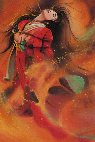 image illustration couleur l'enfer anthologie yuko ryoichi ikegami éditions delcourt tonkam