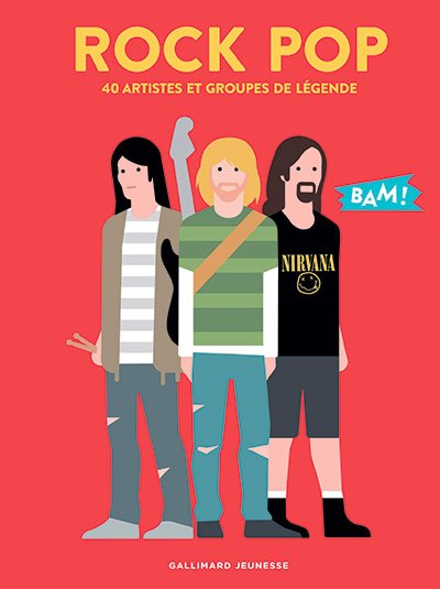 image couverture rock pop collection bam éditions gallimard jeunesse