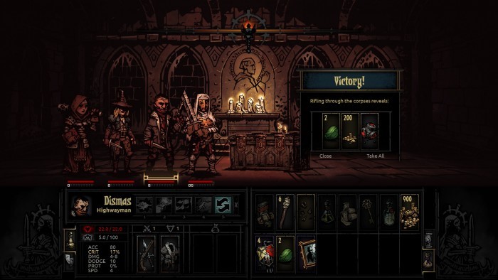image gameplay darkest dungeon