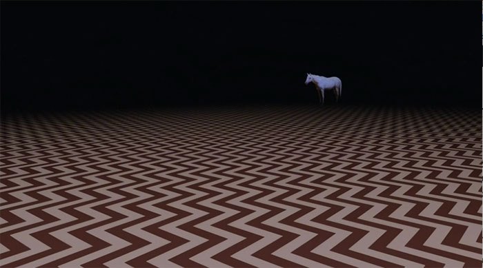 image cheval black lodge twin peaks saison 3 épisode 2