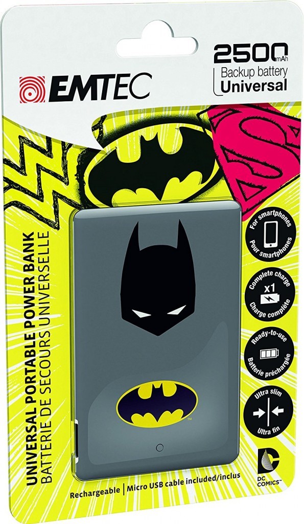 image batterie de secours power essentials batman emtec