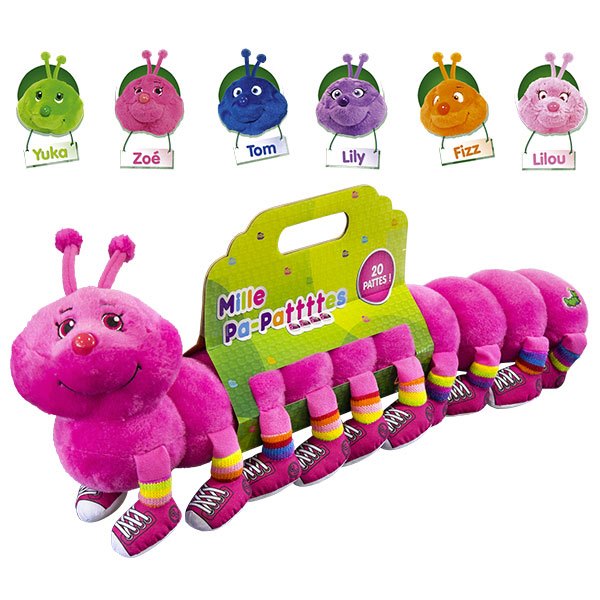 image peluche mille pa-pattes lansay