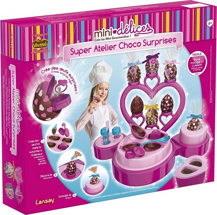 jeu mini-délices mon super atelier choco-surprise lansay