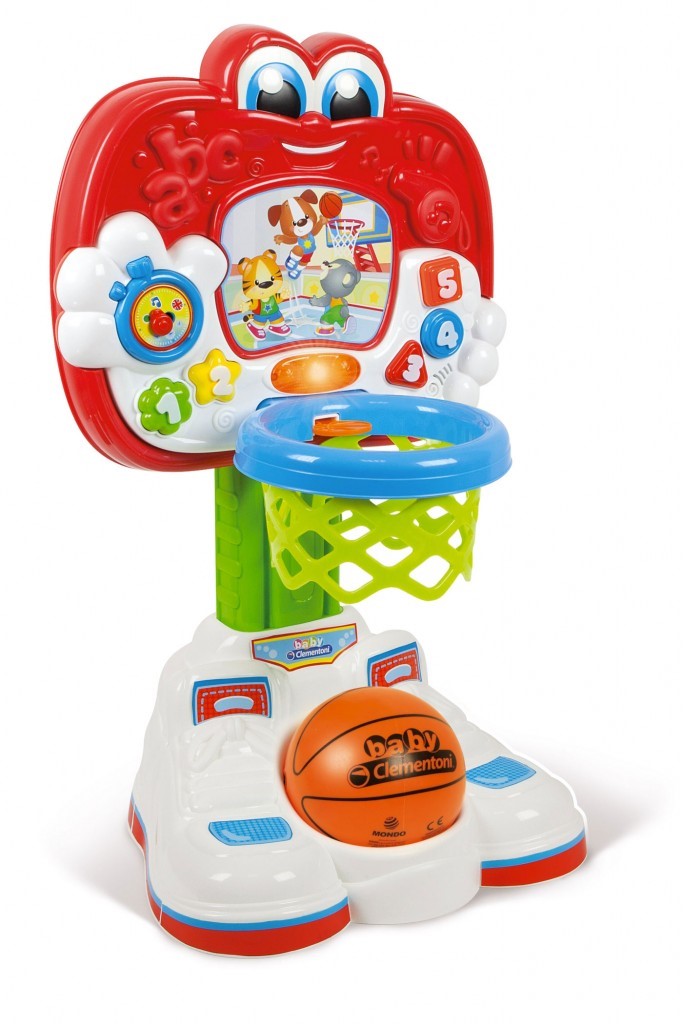 image mon premier panier de basket clementoni