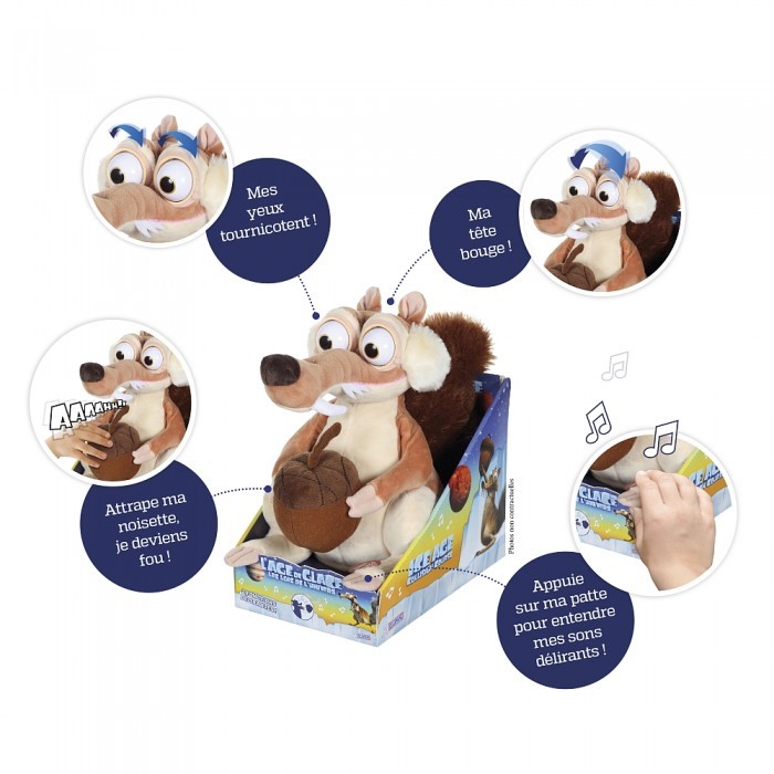 image scrat animé peluche l