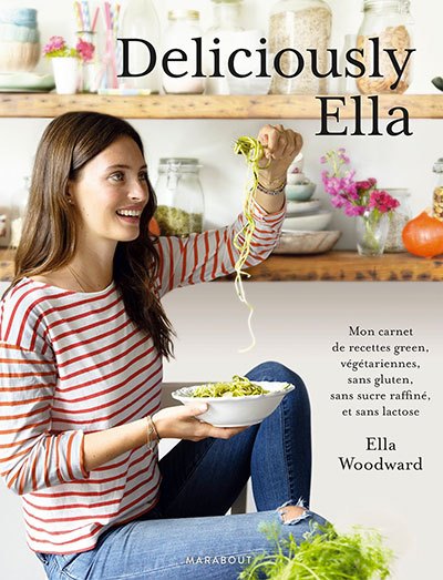 image couverture deliciously ella de ella woodward éditions marabout