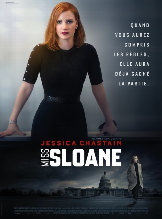 [News – Cinéma] Nouvelle bande-annonce de “Miss Sloane” de John Madden, sortie le 8 Mars
  