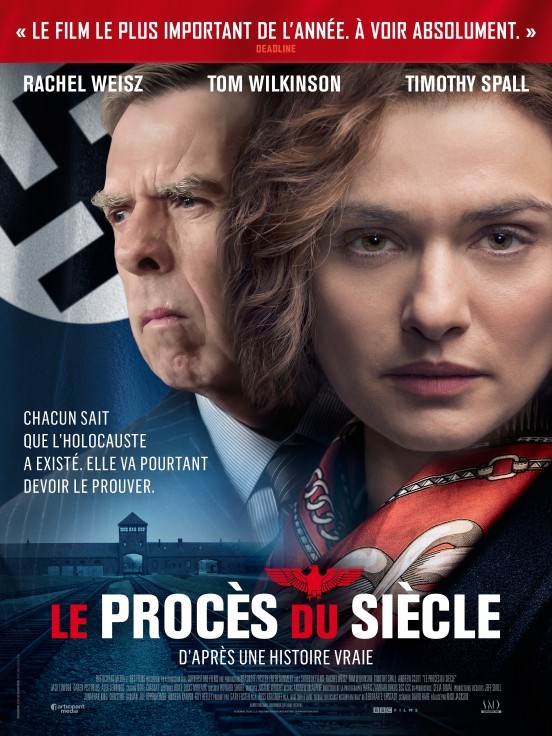 [News – Cinéma] Bande-annonce de « Le procès du siècle » de Mick Jackson, sortie le 26 Avril
  