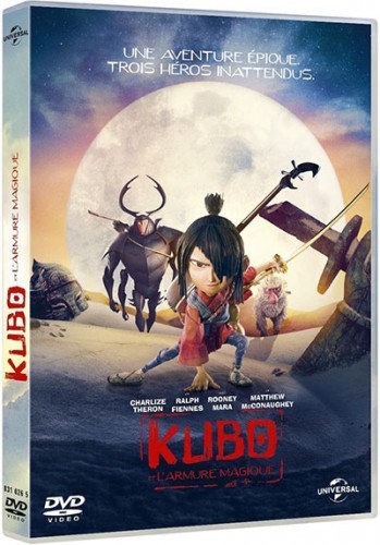 image dvd kubo et l'armure magique universal pictures france
