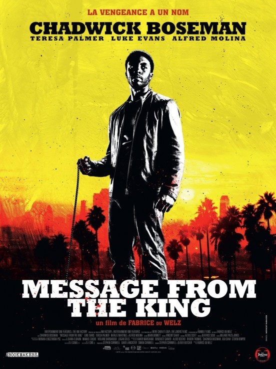 [News – Cinéma] Bande-annonce de “Message from the King” de Fabrice Du Welz, sortie le 10 Mai
  