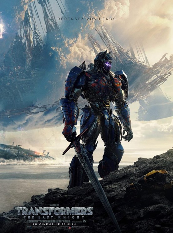 [News – Cinéma] Nouvelle bande-annonce “Transformers: The Last Knight” de Michael Bay, sortie le 28 Juin.
  