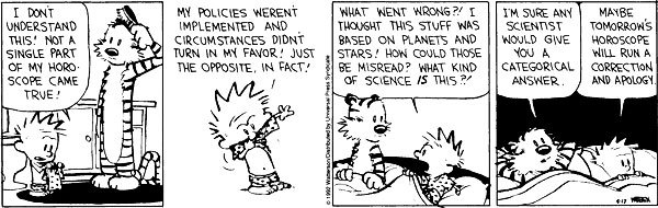 image strip astrologie calvin et hobbes tome 8 vo