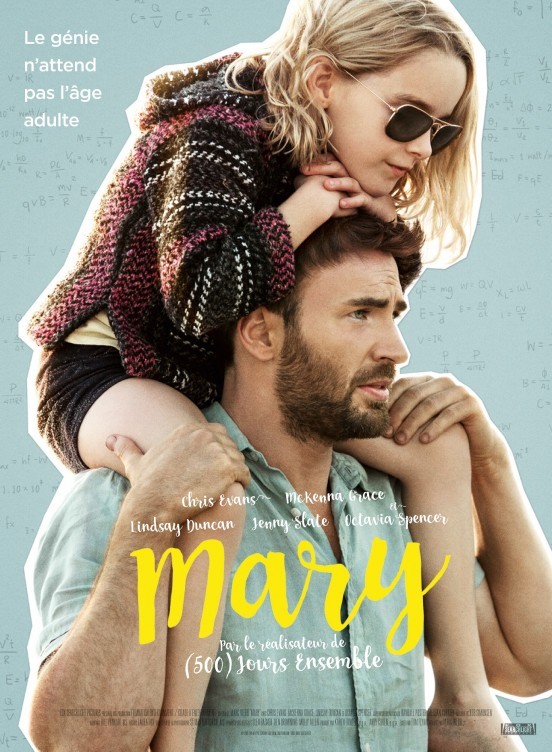 [News – Cinéma] Bande-annonce de “Mary” de Marc Webb, sortie le 13 Septembre.
  