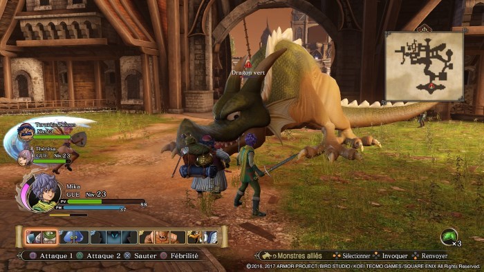 image gameplay dragon quest heroes 2