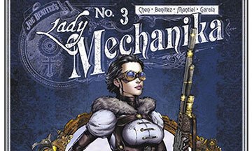 image gros plan couverture lady mechanika tome 3 glénat comics