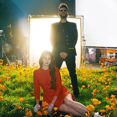 image lana del rey the weeknd lust for life