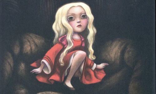 image gros plan couverture l'ombre du golem éliette abécassis benjamin lacombe flammarion jeunesse