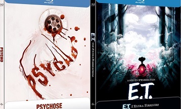 [DVD-Blu-Ray] E.T. et Psychose en édition steelbook limitée
  