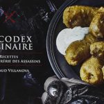 image gros plan couverture assassin's creed le codex culinaire hachette heroes