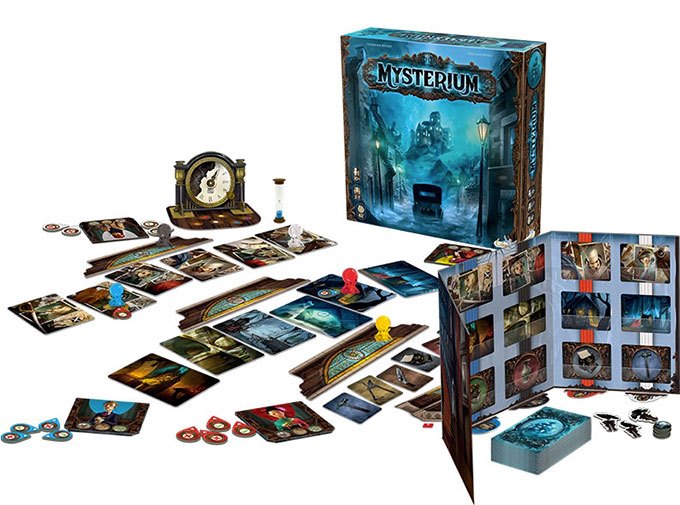 image contenu boîte jeu mysterium asmodee