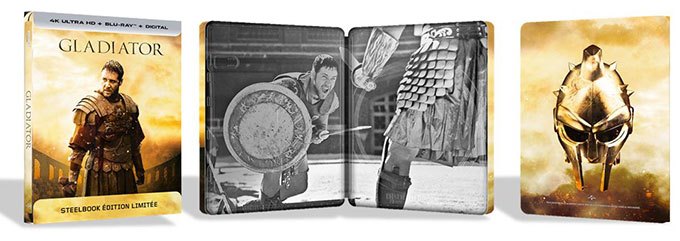 image intérieur extérieur steelbook blu-ray 4k-uhd gladiator universal pictures video