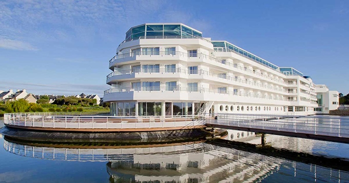 image extérieur miramar la cigale hôtel arzon bretagne