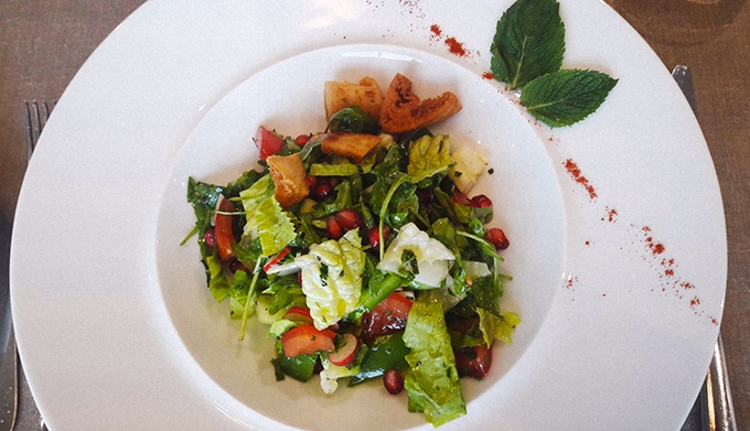 image salade estivale restaurant le safran miramar le cigale hôtel thalasso et spa