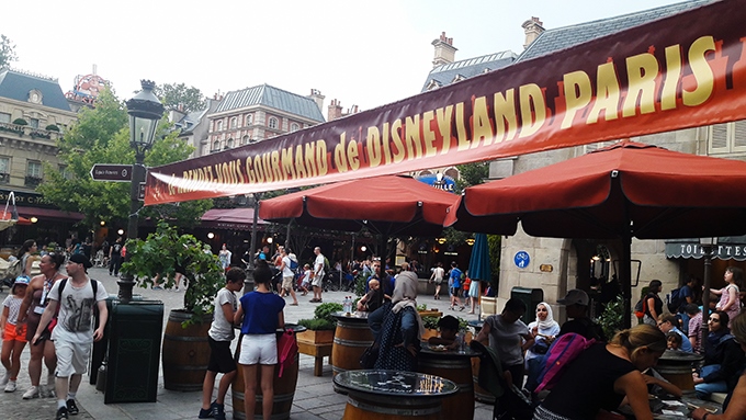 image banderole rendez-vous gourmand de disneyland paris 2018