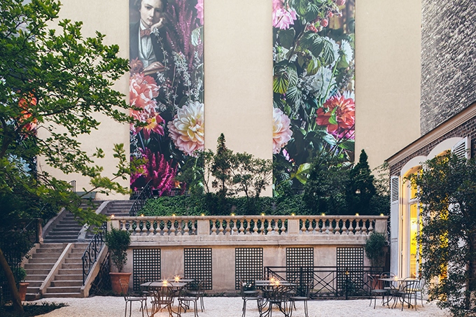 image cour hôtel alfred sommier paris madeleine