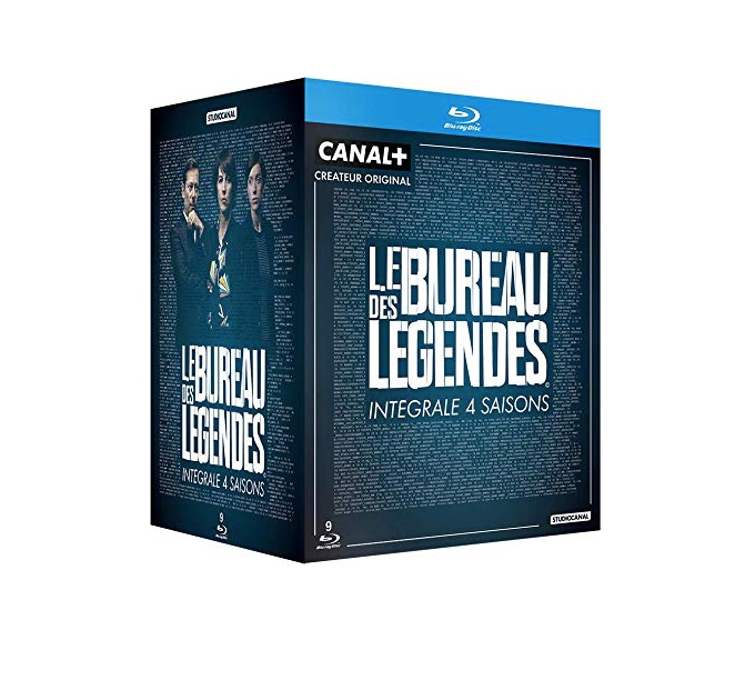 image dossier noel le bureau des légendes intégrale saisons 1 à 4 blu-ray canal +