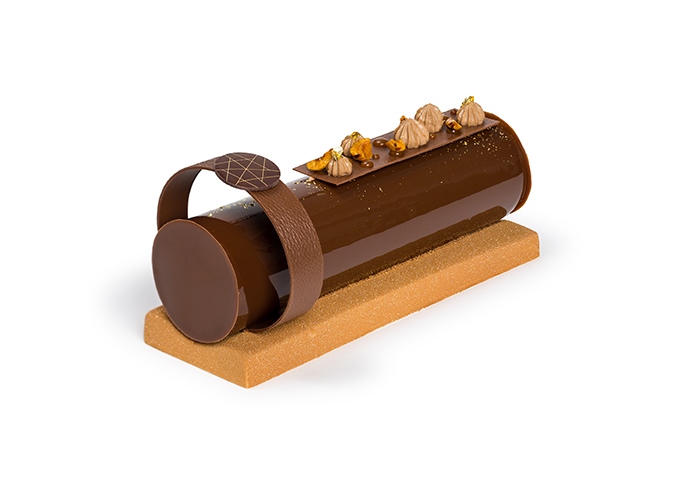 image bûche de noël art gourmand nolinski