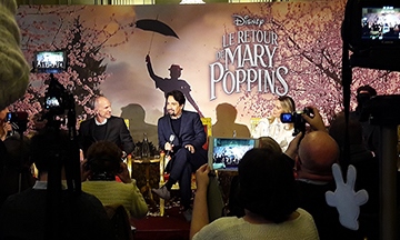 [Cinéma] Le Retour de Mary Poppins : Compte-rendu des conférences de presse avec l’équipe
  
