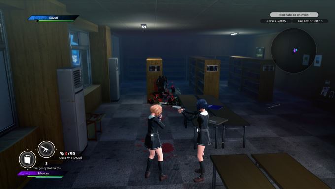 image tamsoft school girl zombie hunter