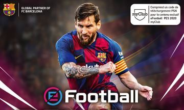 [Jeux vidéo] eFootball PES 2020 annoncé par Konami