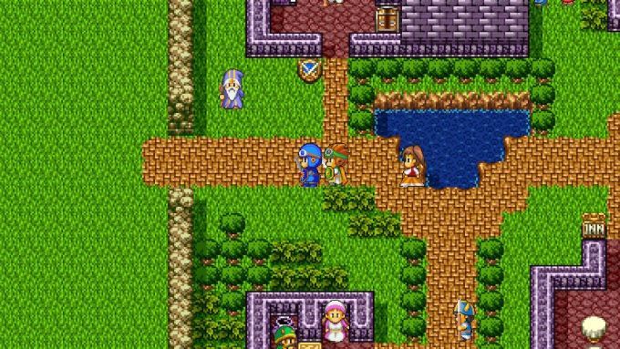 image gameplay dragon quest 2