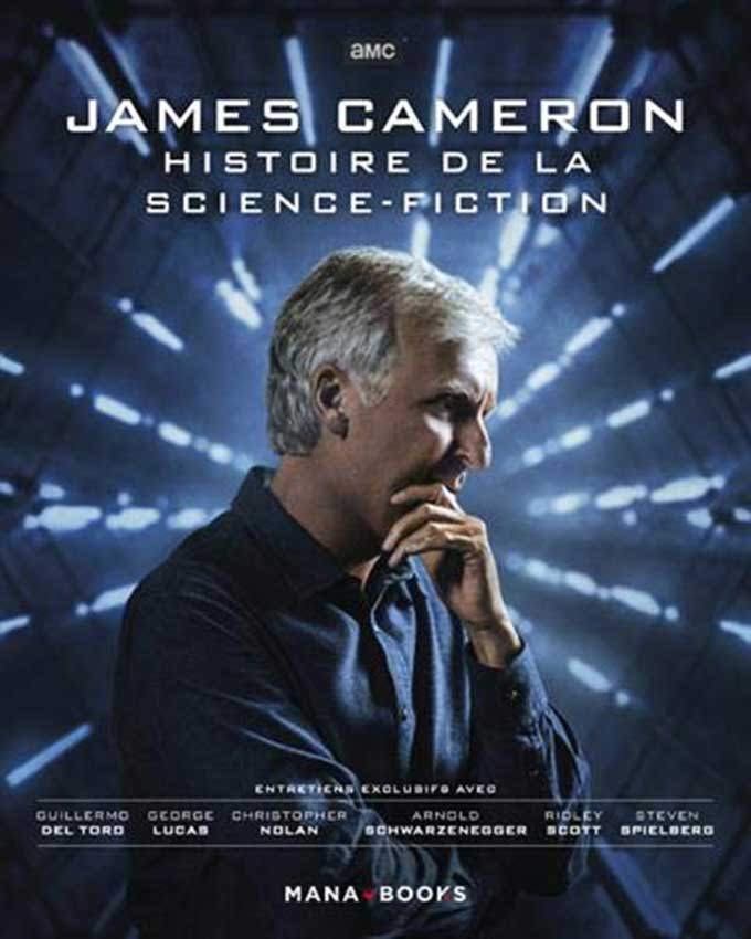 couverture beau livre james cameron histoire de la science-fiction éditions mana books